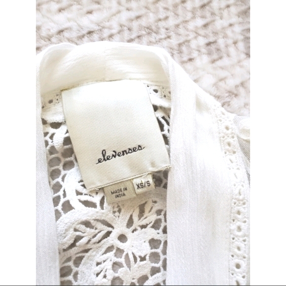 Anthropologie Crochet Lace Cardigan - Picture 10 of 12